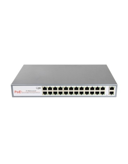 26 портовый PoE Ethernet коммутатор JT-POE31024P
